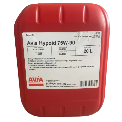 AVIA HYPOID 75W90 20L