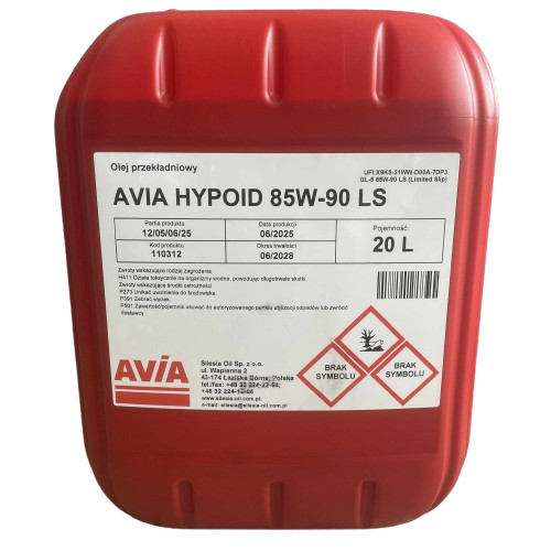 AVIA HYPOID 85W90 LS 20L